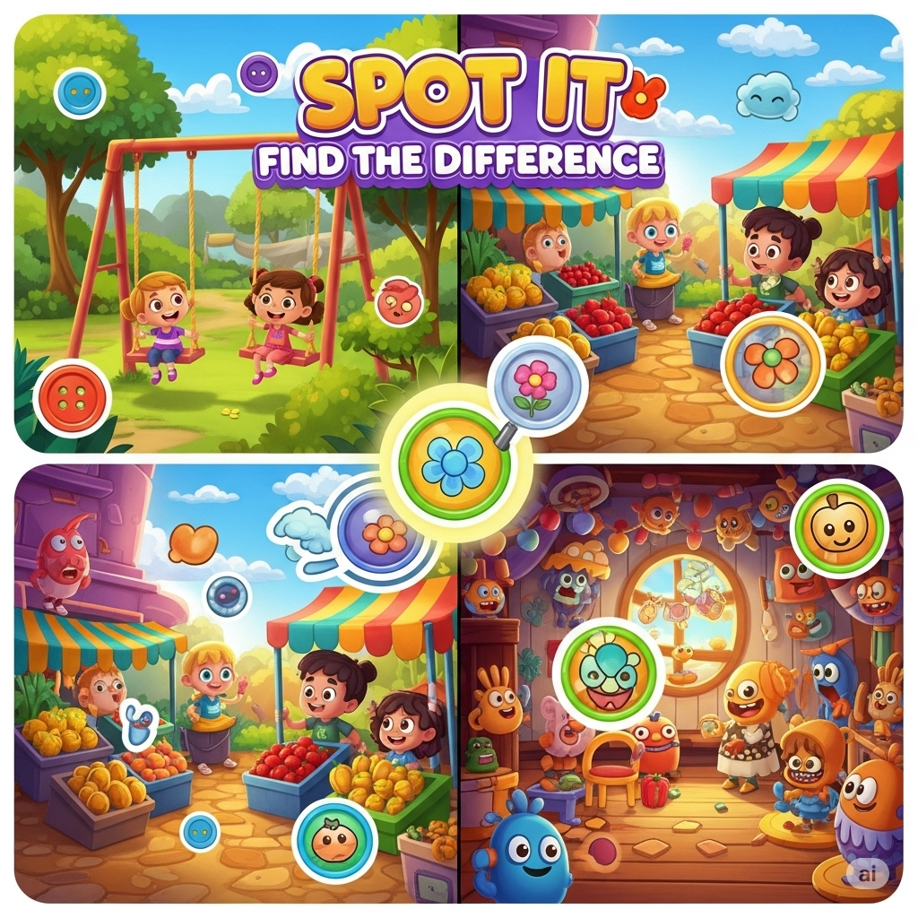 Spot It Find The Difference