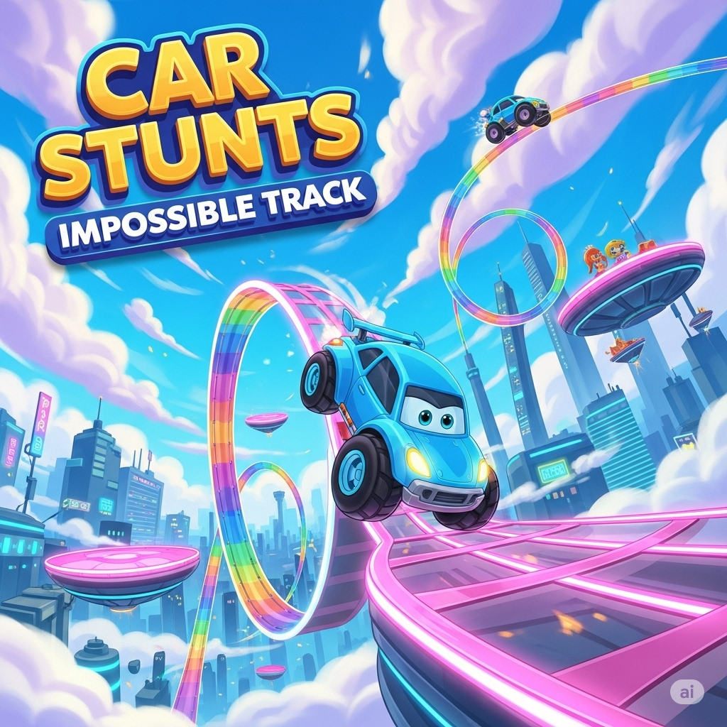 Car Stunts   Impossible Track