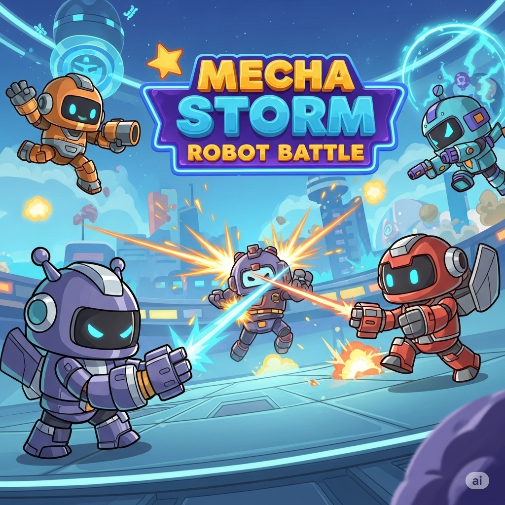 Mecha Storm Robot Battle