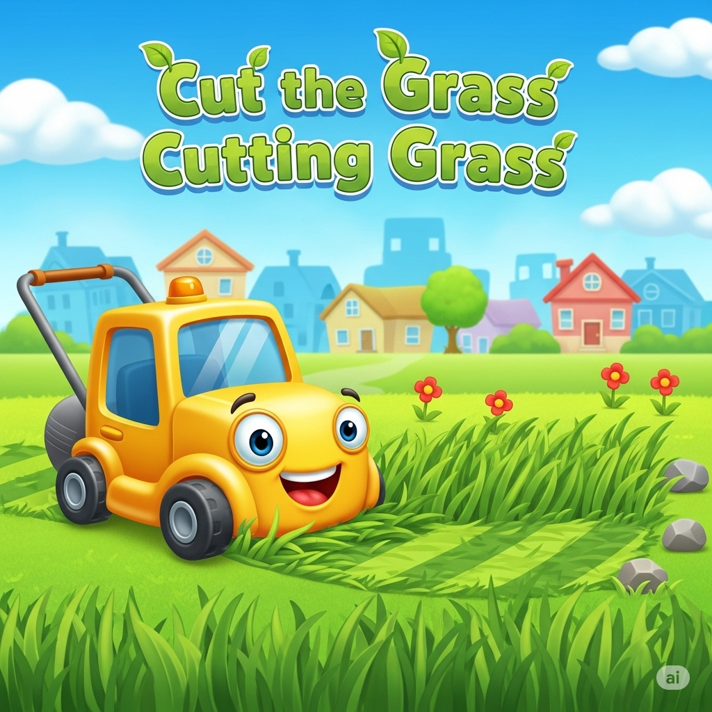 Cut the Grass   Cutting Grass